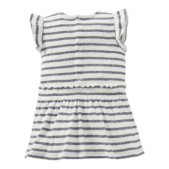Kleid Flügelarm Ringel