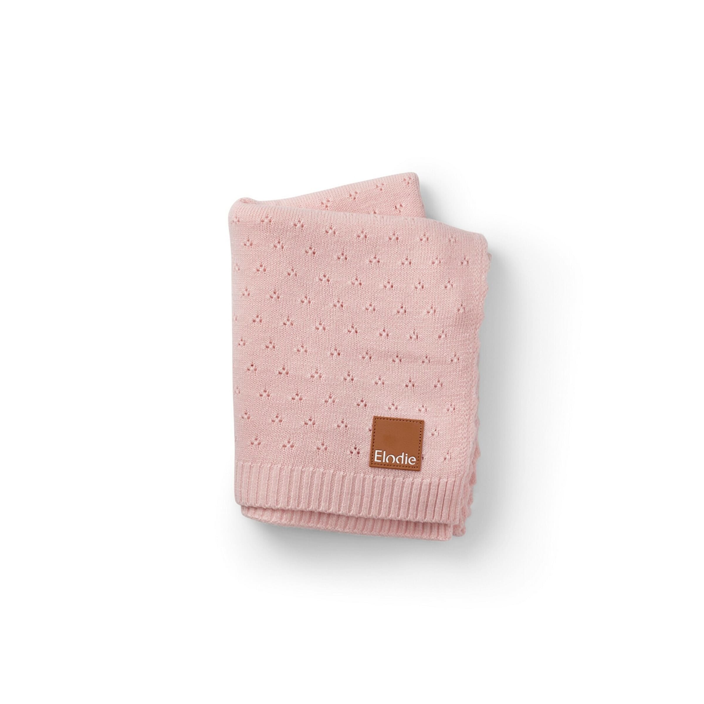 Elodie Pointelle Decke - Misty Pink