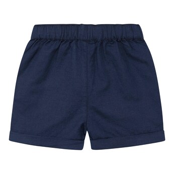 Shorts mit Leinenanteil