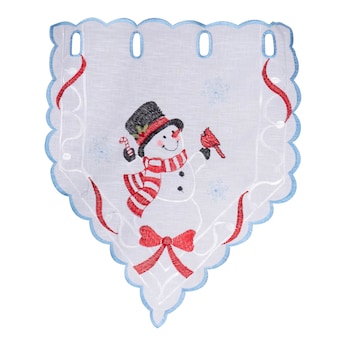 Voilage «Bonhomme de neige»
