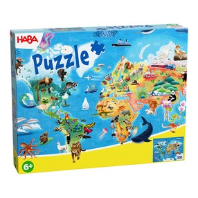 Puzzle Weltkarte