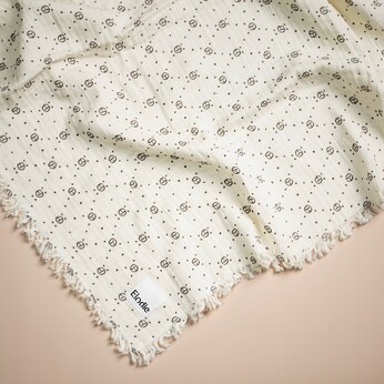 Soft Cotton Decke - Monogram