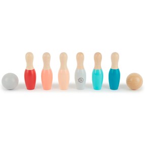 Mini Kegelspiel aus Holz - ab 18 Monate