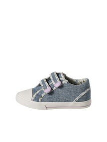 Mädchen Klett-Sneakers, Anziehtrick
