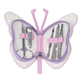 Lot de 6 accessoires de manucure «Papillon»