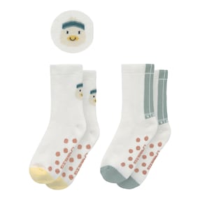 2er-Pack ABS Socken Ente Streifen