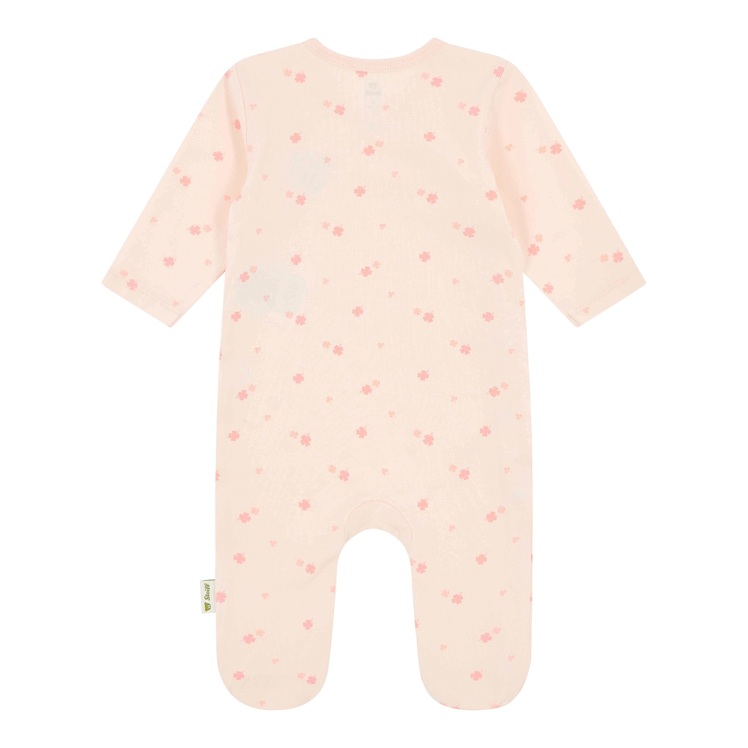 Steiff Schlafoverall mit Fuß Blumen Bär