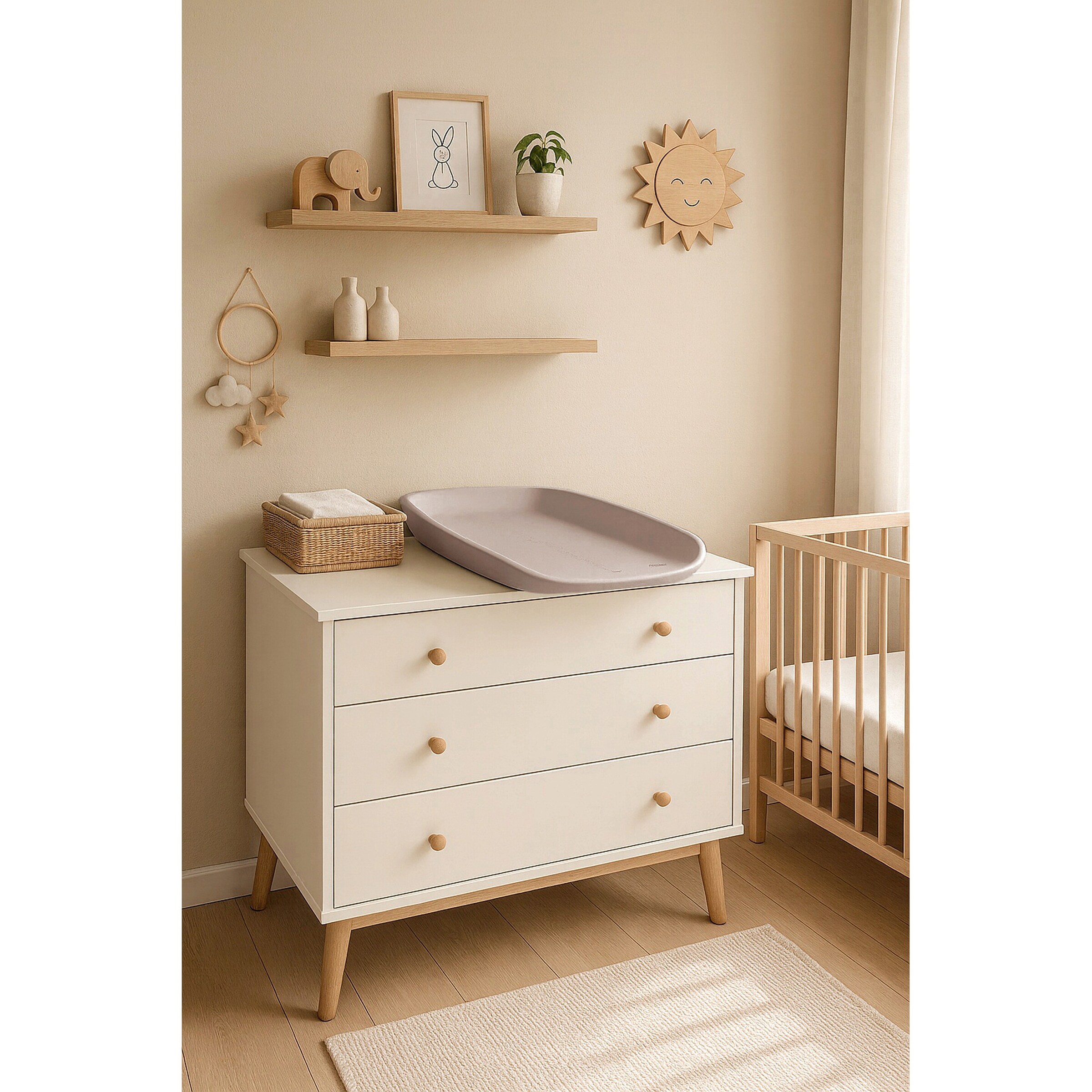 Fillikid Wickelauflage Soft Care EVA 45x72 cm