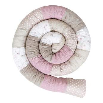Nestchenschlange 400 cm Waffelpiqué/Cord