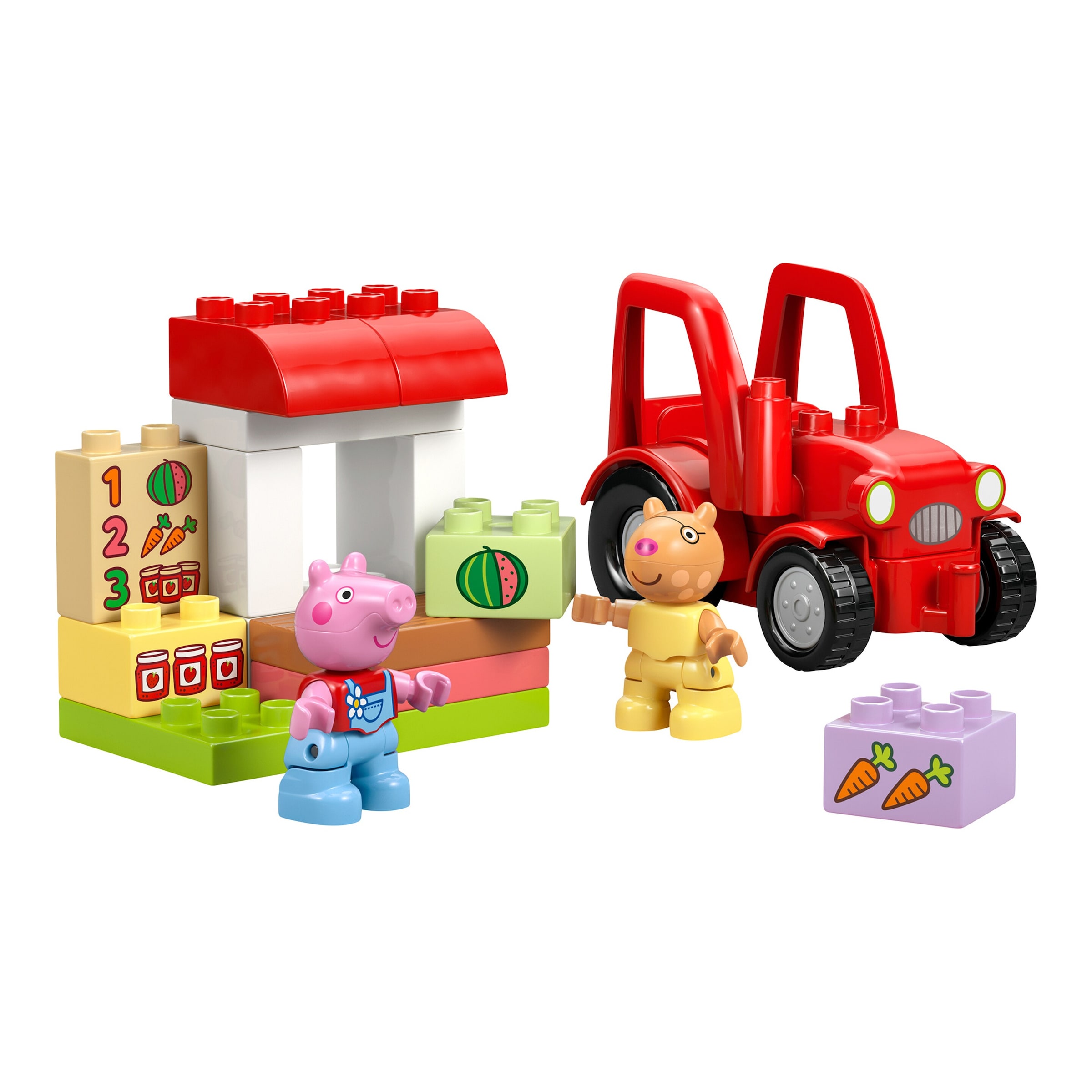 Lego Duplo 10468 Traktor und Marktstand
