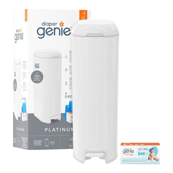 Poubelle à couches Platinum Diaper Genie