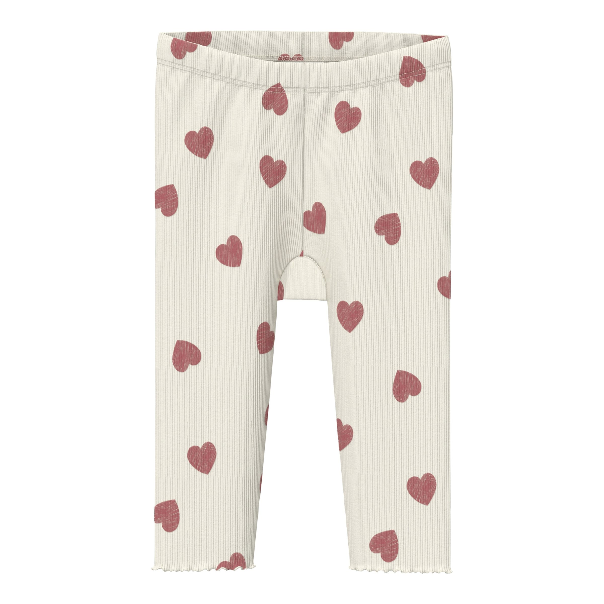 S.Oliver Leggings Herzen Rippqualität