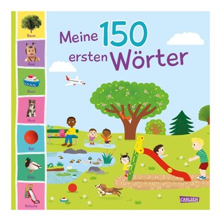 Livre d’images cartonné Meine ersten 150 Wörter