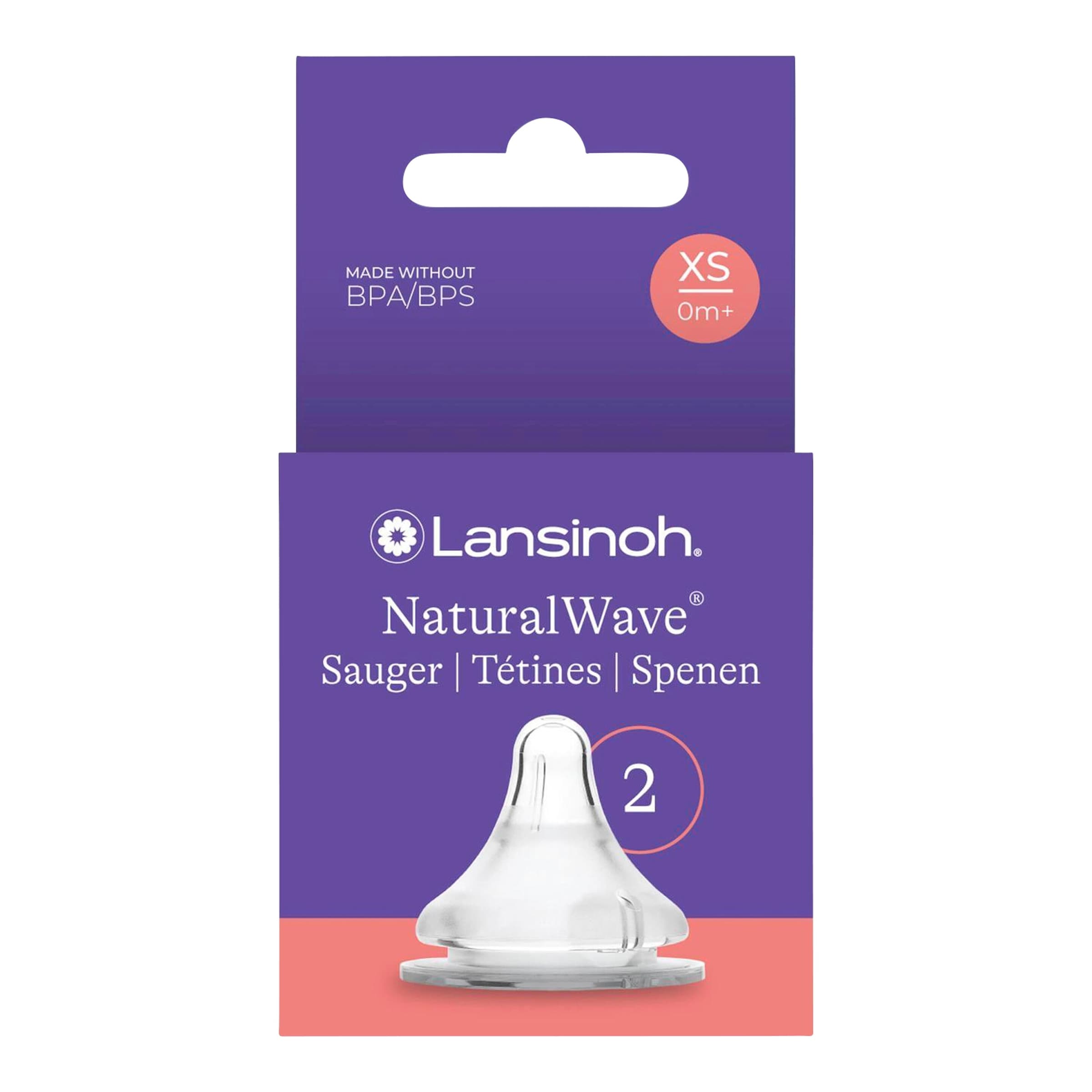 Lansinoh Unisex 2Er-Pack Trinksauger Naturalwave Transparent Baby Größe 6 X Größe 11 X 6 Mm - Image 4