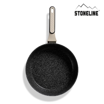 FUTURE Eckpfanne mit Siebglasdeckel, 2Thermogriffschützern FUTURE Eckpfanne mit Siebglasdeckel, 2Thermogriffschützern