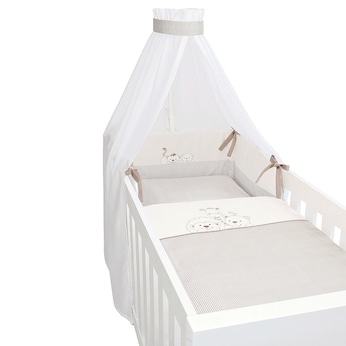 Ensemble de linge de lit Wild Friends, 4 pièces