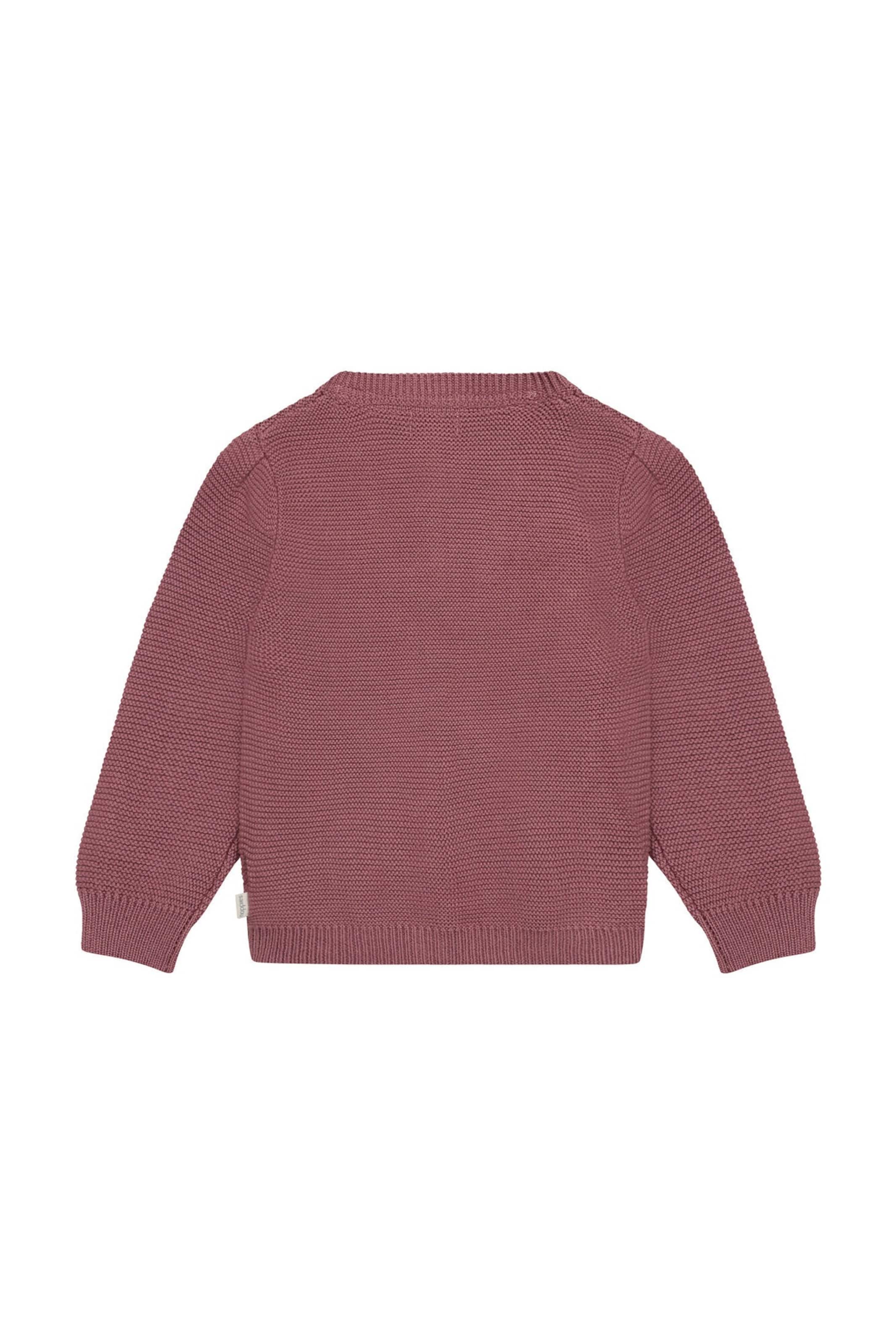 Noppies Strickjacke mit Blumenstickerei