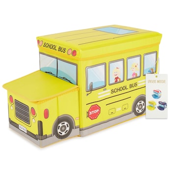 Aufbewahrungsbox mit Deckel Kinder Schulbus