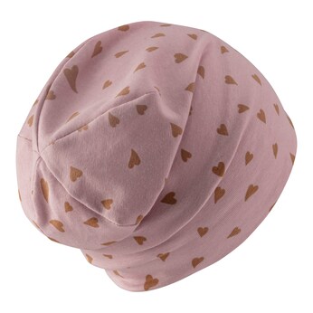 Beanie mit UV-Schutz Herzen