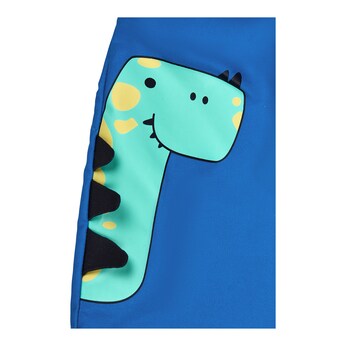Badeshorts mit Windeleinsatz und UV-Schutz Dino