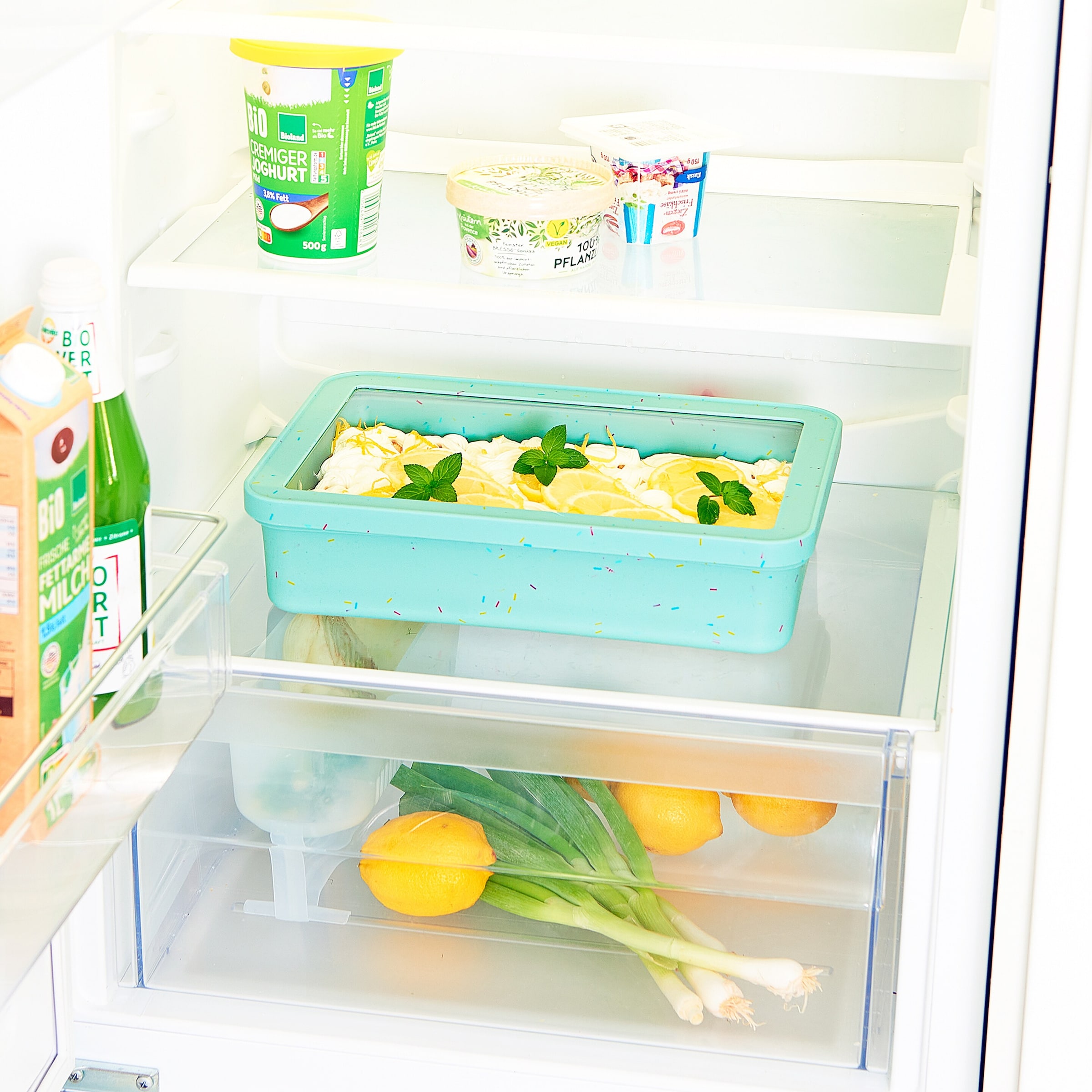 Silikon-Auflaufform mit Deckel