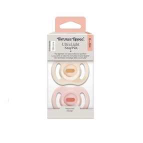 2er-Pack Schnuller ultra light 0-6M