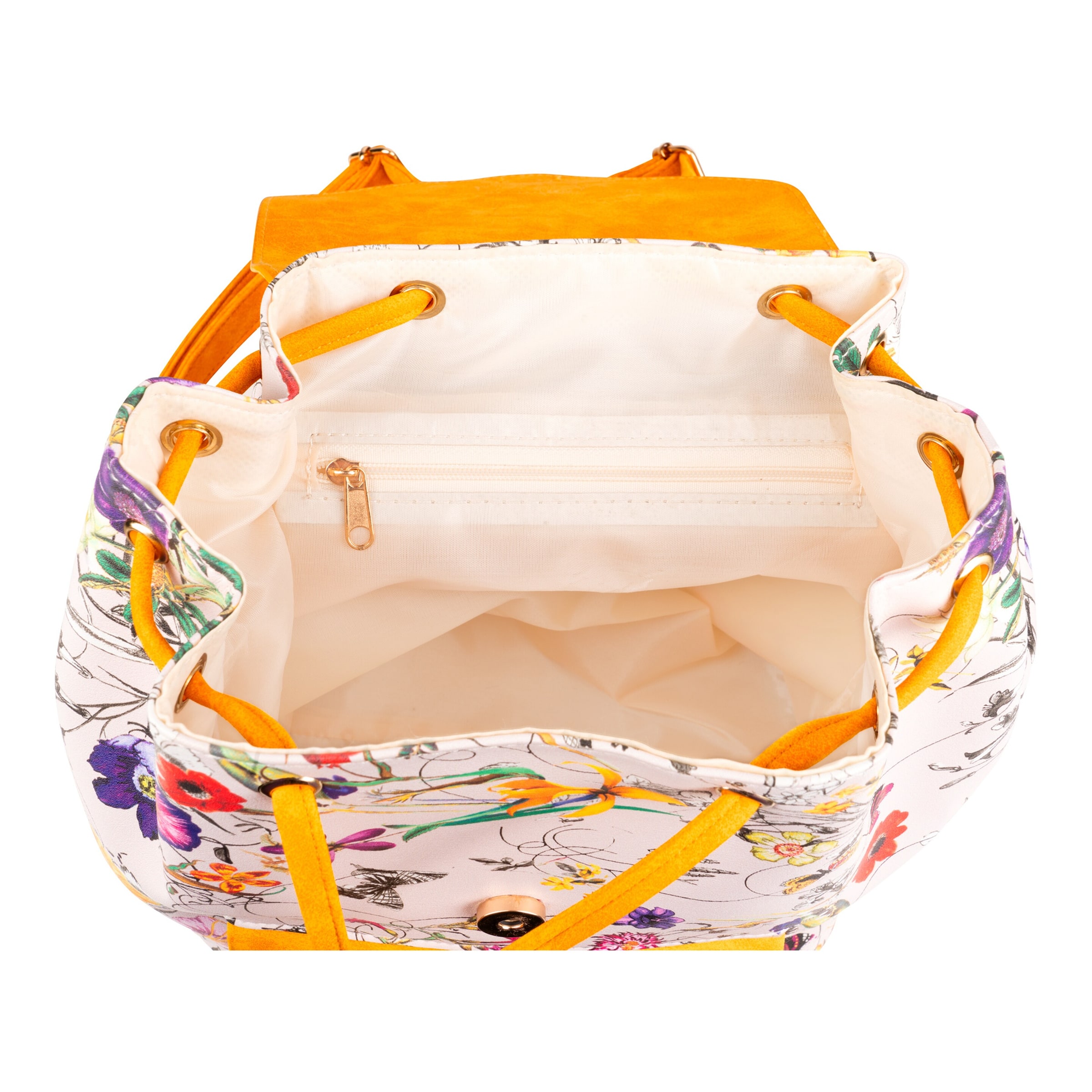 Set Rucksack & Geldbeutel „Flower“, 2-teilig