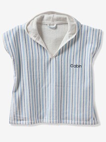 Badeponcho mit Recycling-Baumwolle Baby TIERE