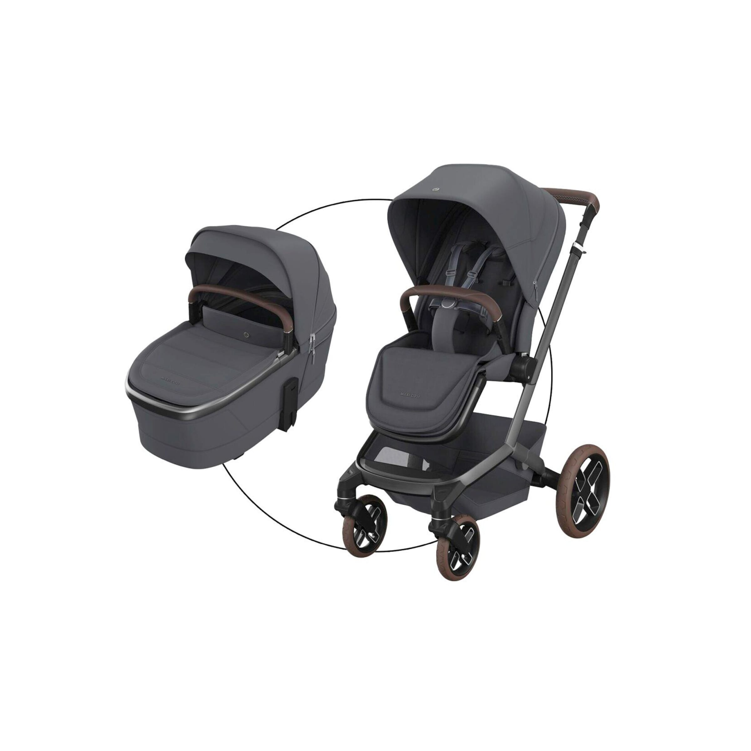 Maxi-Cosi Kombikinderwagen Fame grau