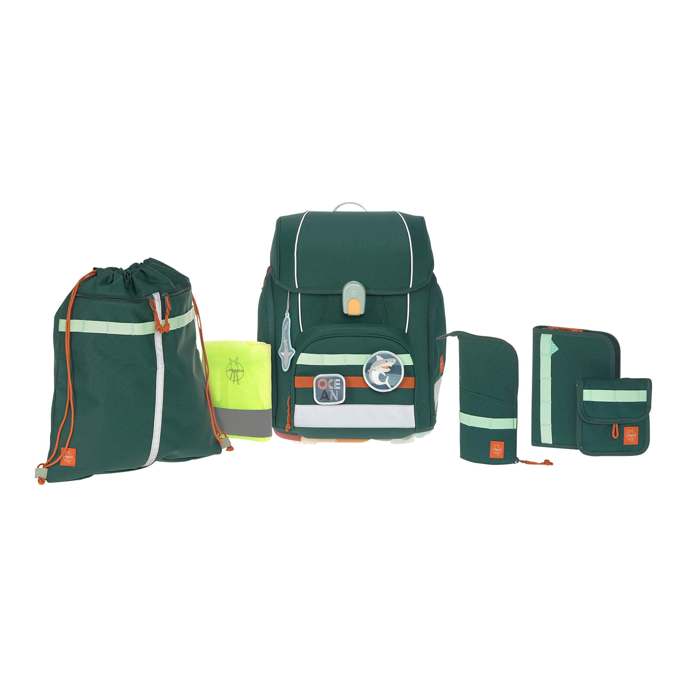 Lässig Schulranzen-Set Boxy Unique 7-tlg.