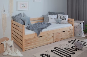 Sofabett Naomi inkl. 2x Schubkästen, 90x200