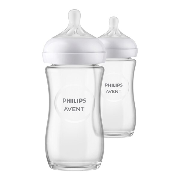 Lot de 2 Biberons d'allaitement avent Philip - Philips AVENT