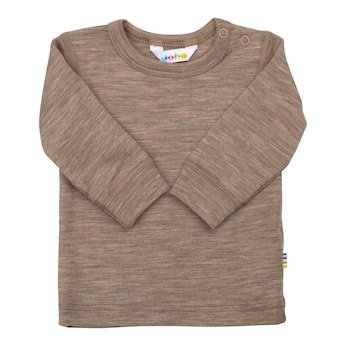 T-shirt manches longues laine/soie