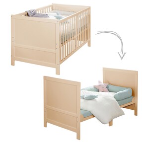 Kombi-Kinderbett 70 x 140 cm mit Matratze  Easy Sleep