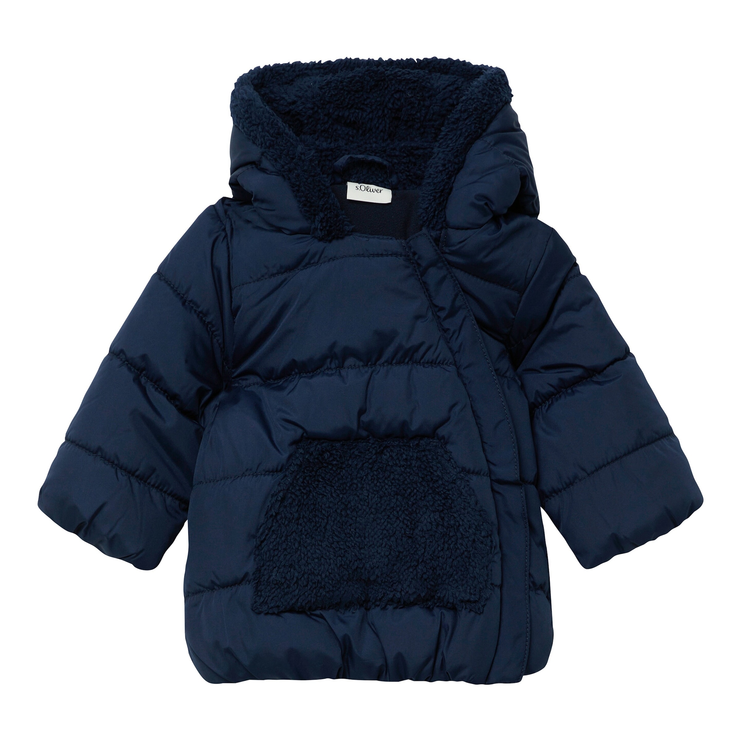 S.Oliver Steppjacke mit Kapuze und Plüschfutter