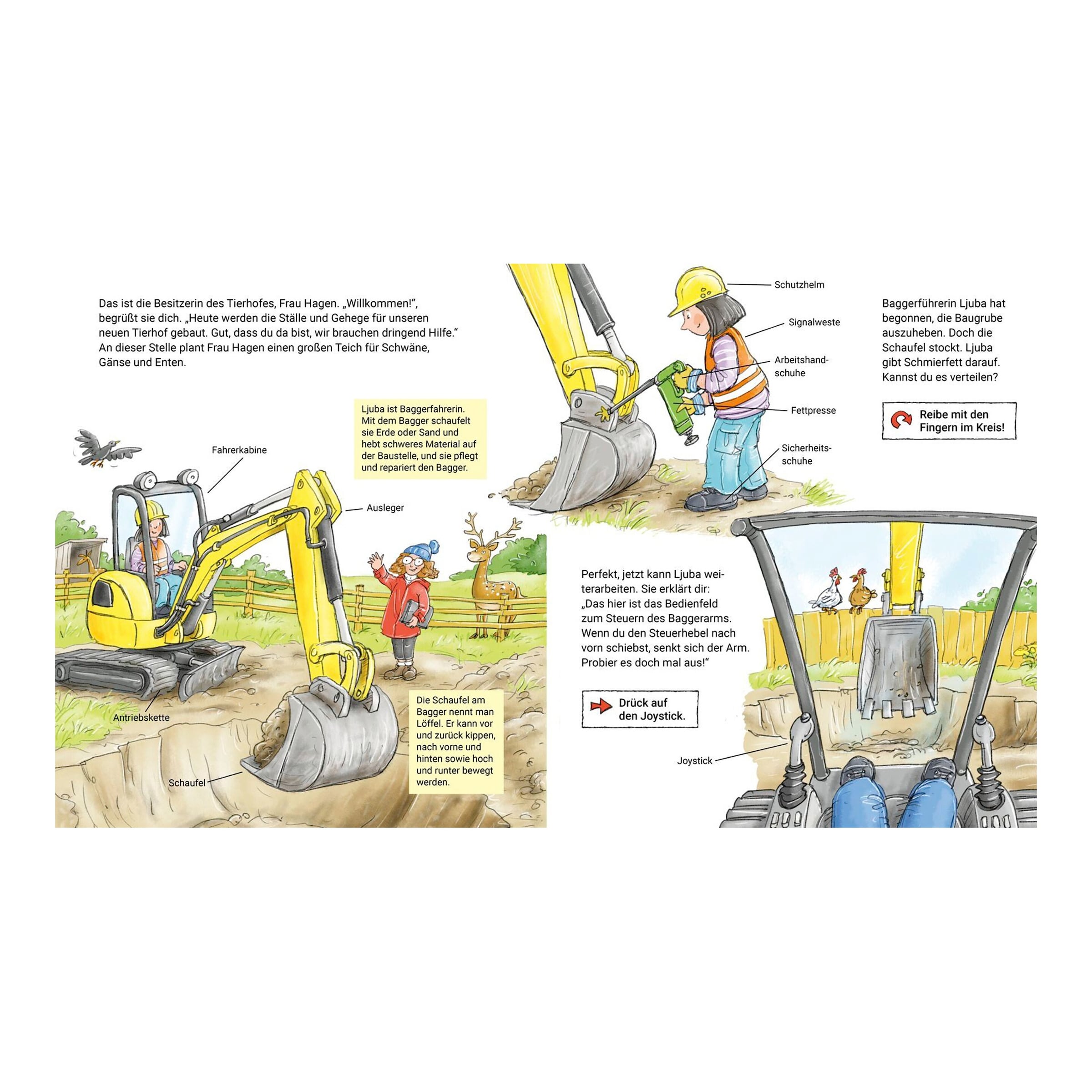 Sachbuch Mach mit - Auf der Baustelle