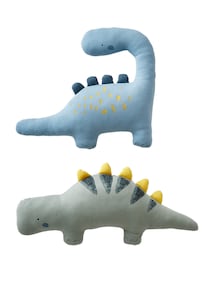 2er-Set Kinder Kissen KLEINER DINO
