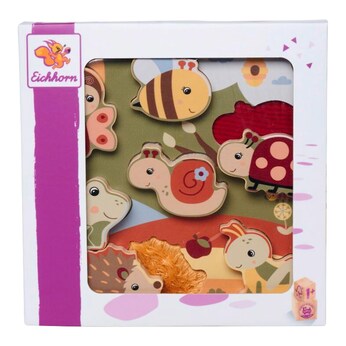 Fühlpuzzle mit Stoff