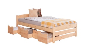 Stauraumbett Seniorenbett „Loni“, Funktionsbett, Seniorenzimmer