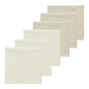 6er-Pack Spucktücher 30x30 cm