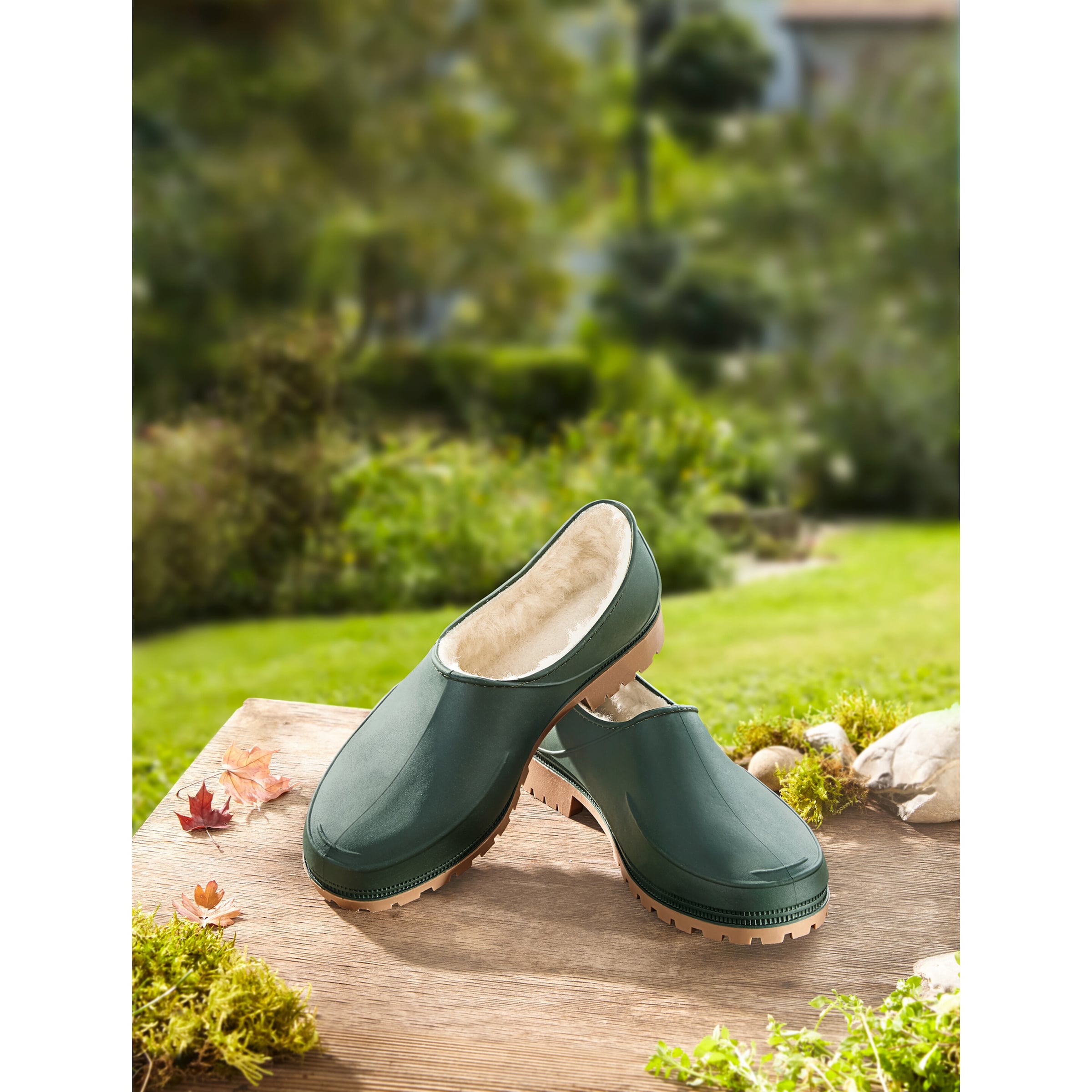 Thermo-Garten-Halbschuh