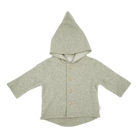 Baumwollfleece-Jacke 