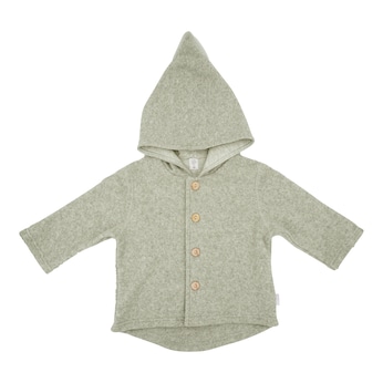 Baumwollfleece-Jacke 