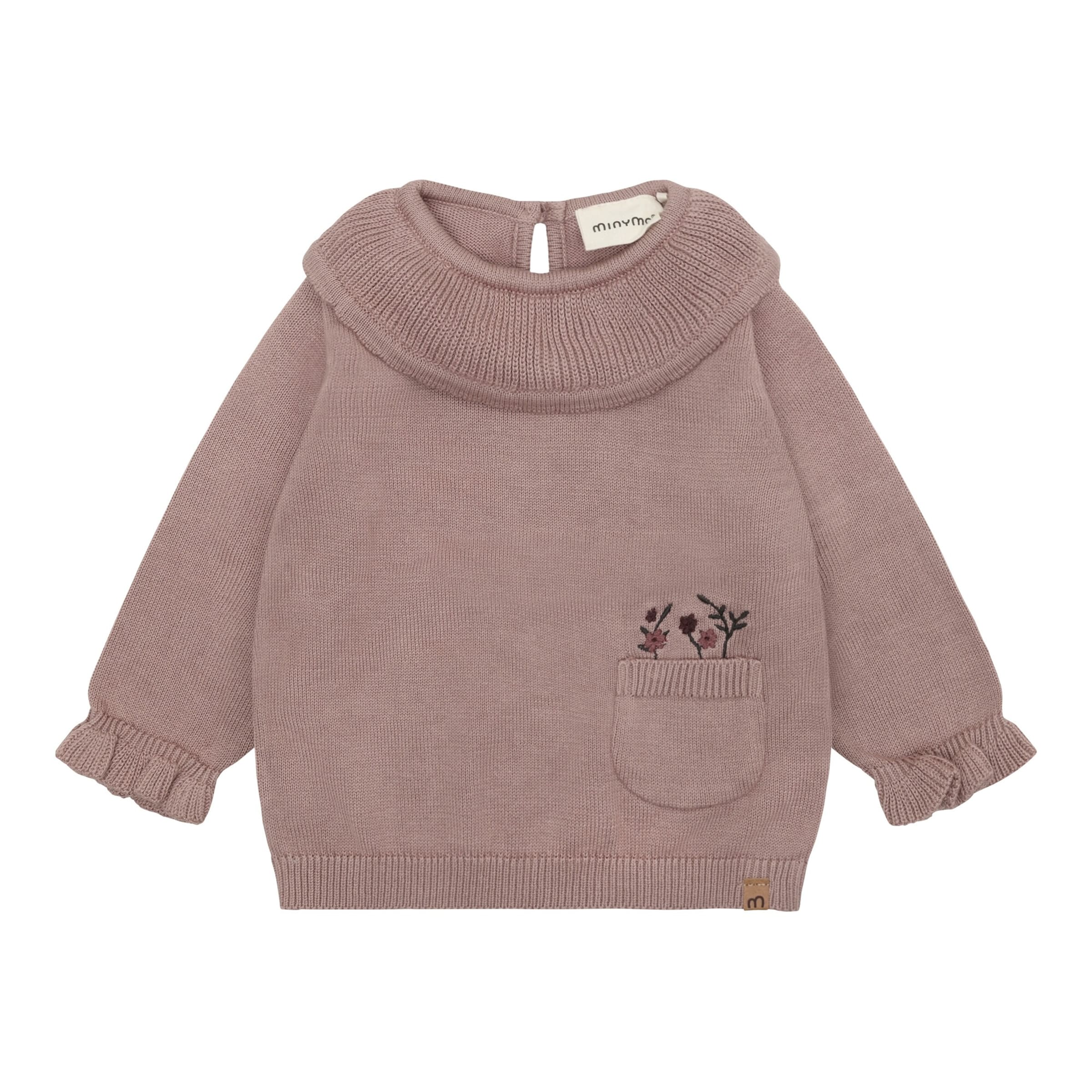 Minymo Pullover Blumen