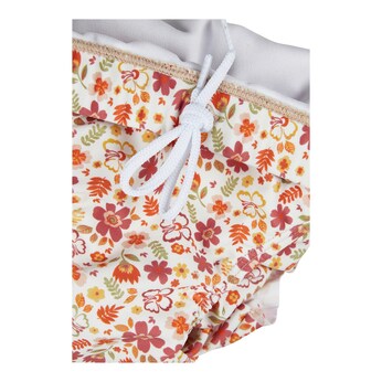 Badewindelhose mit UV-Schutz Blumen