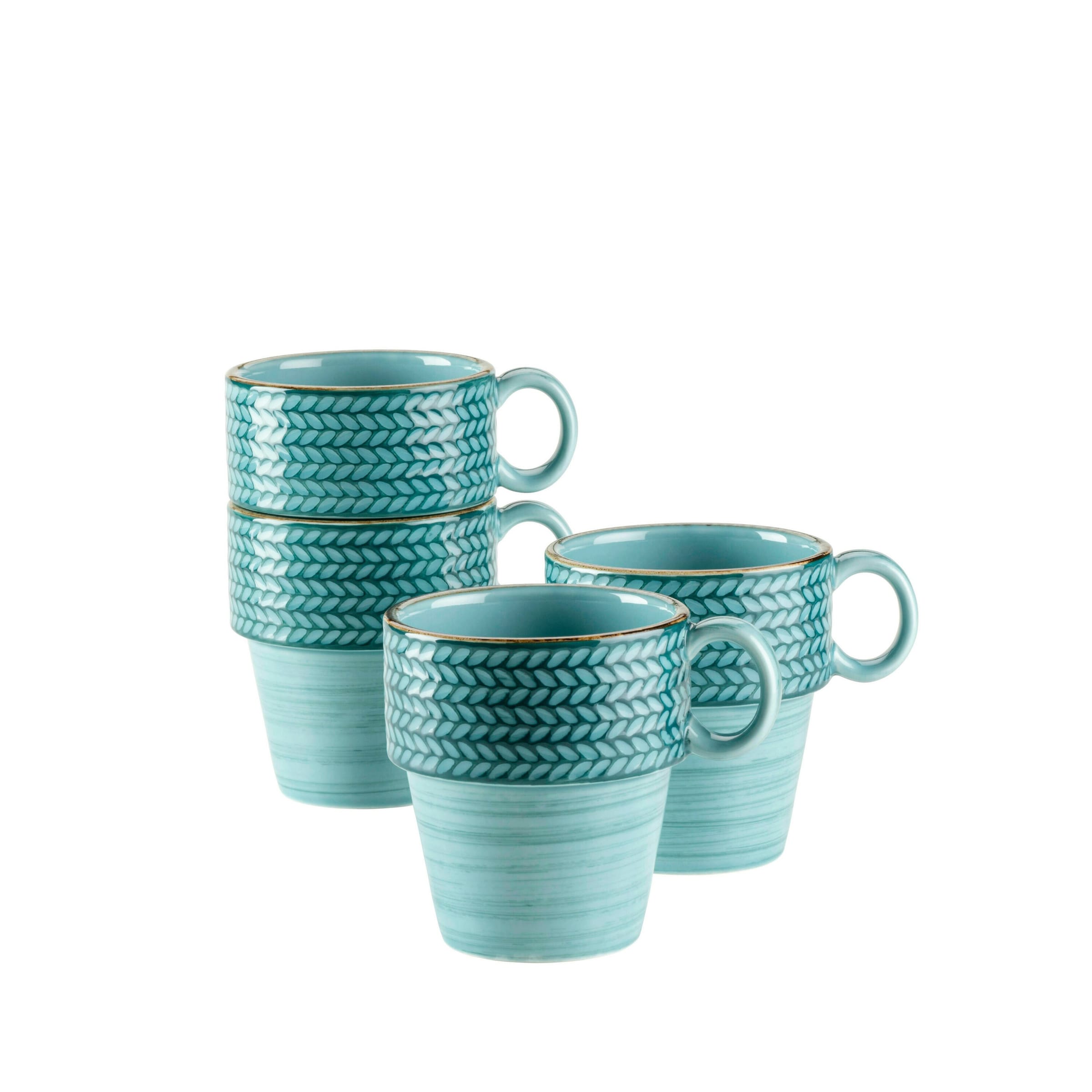Kaffeebecher-Set, Porzellan Prospero