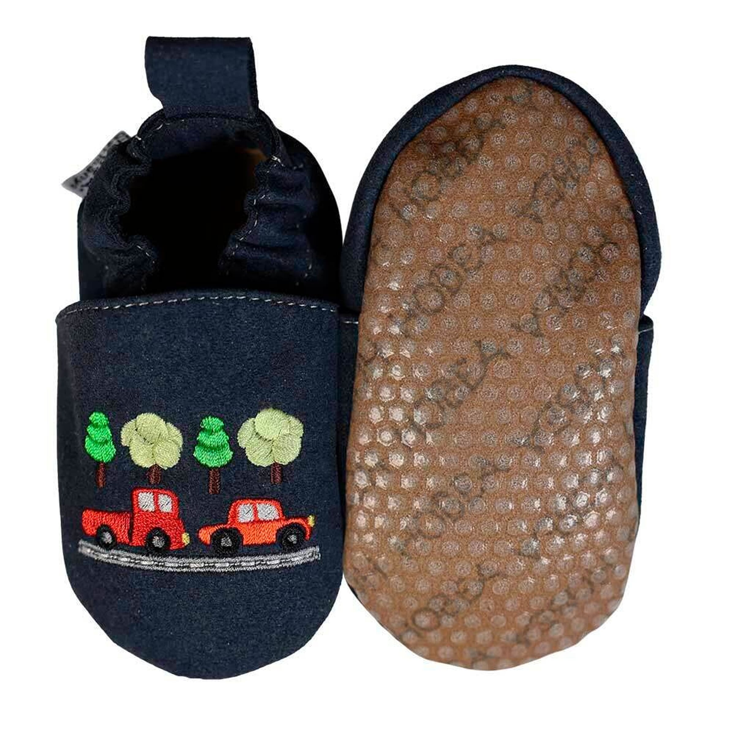 Hobea-Germany Kinderschuhe RecyStep Autos blau