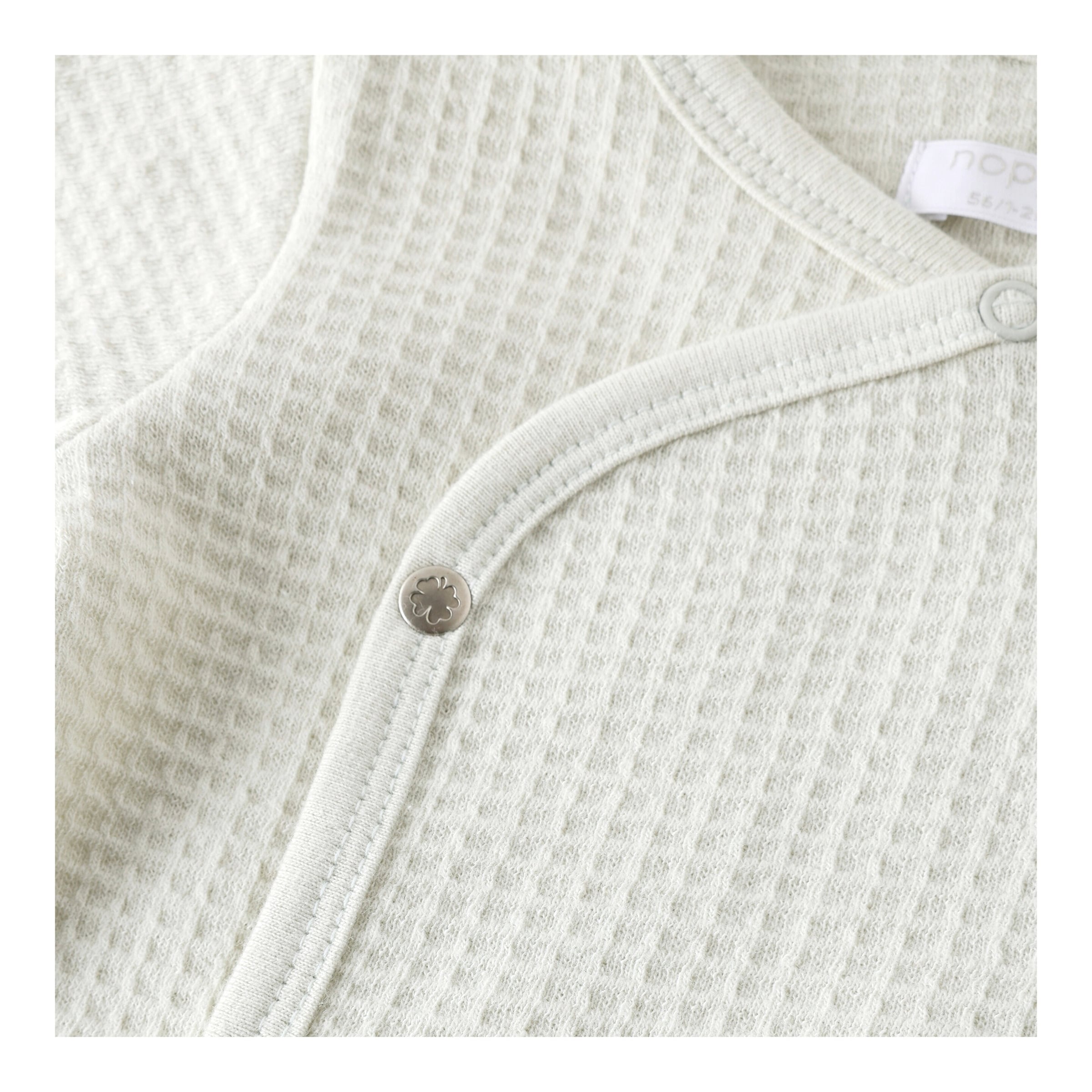 Wickelshirt langarm Waffelpiqué