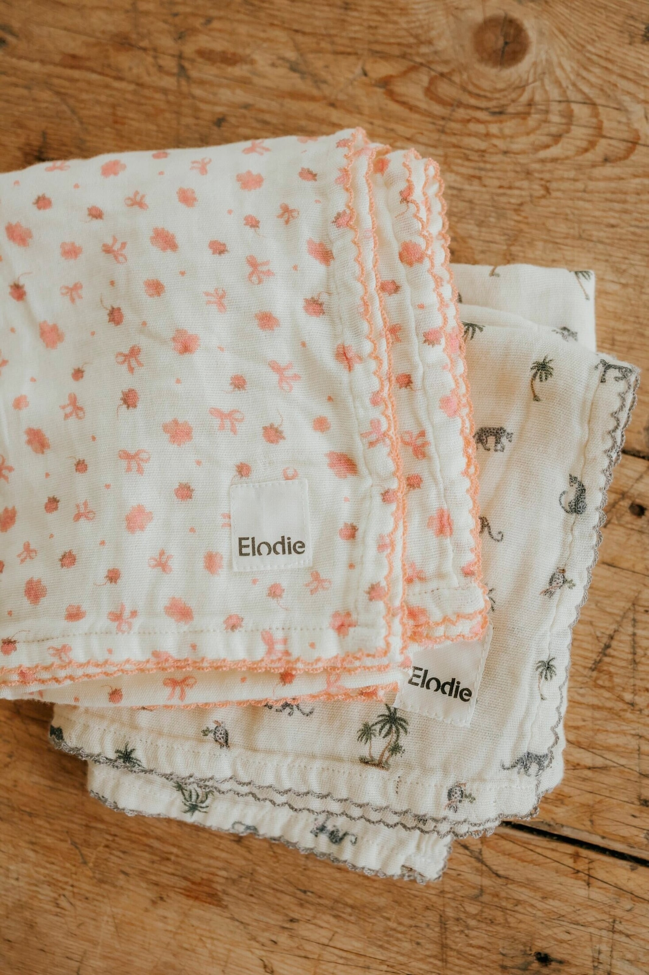 Thumbnail - Elodie Musselin Decke - Petit River Rose