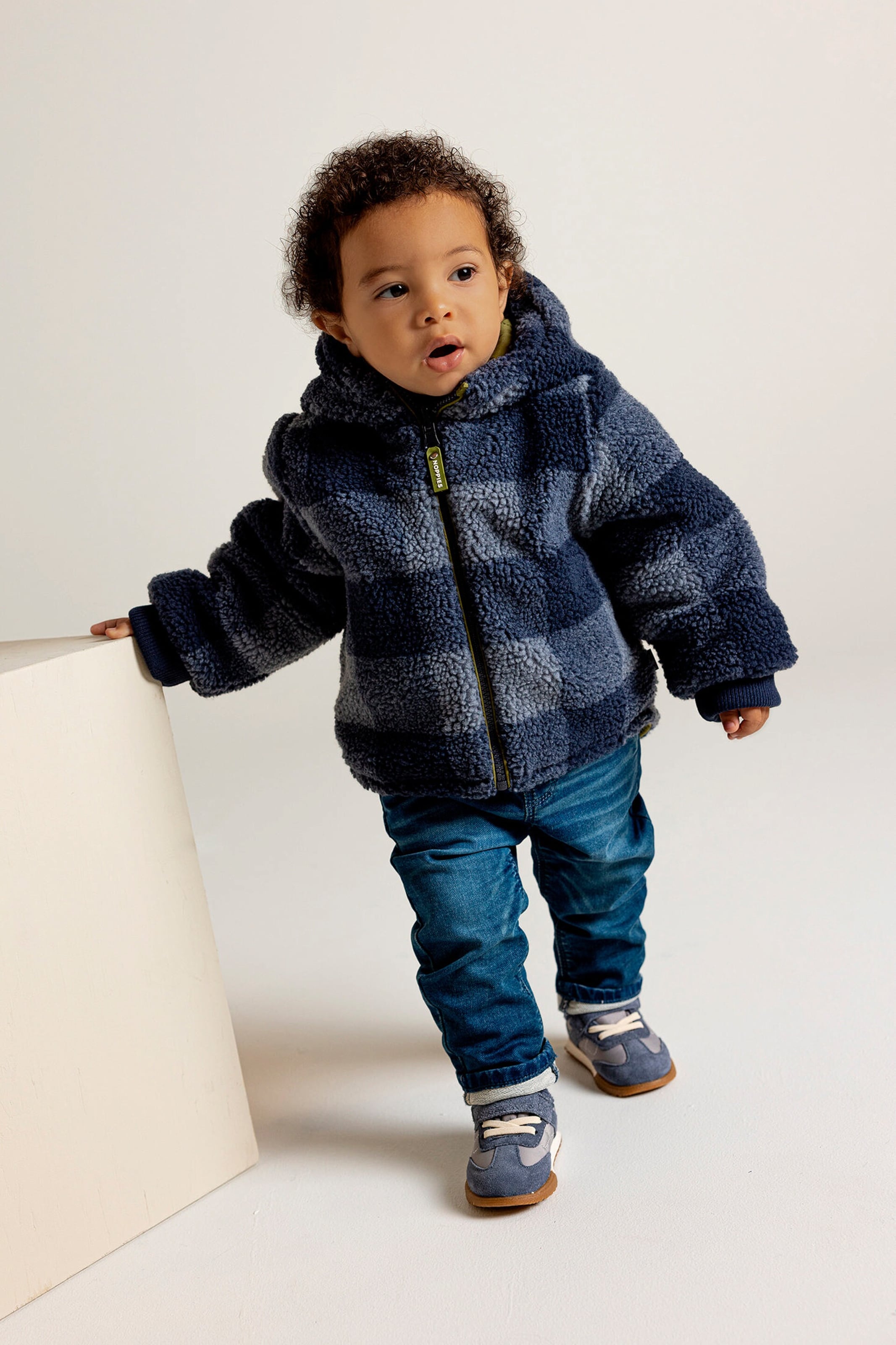 Thumbnail - Noppies Baby Winter jacke Omachi - Reversible